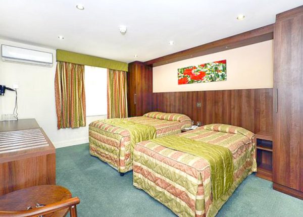 Quad room at Hotel Oliver