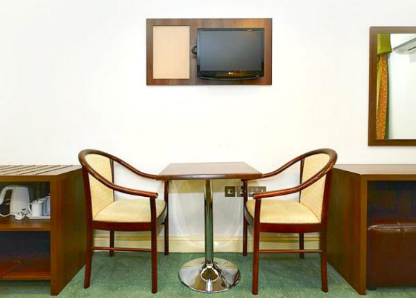 Seating area at Hotel Oliver