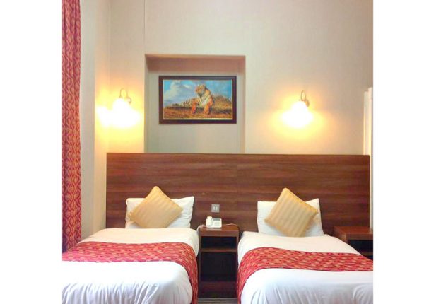 Twin room at Hotel Oliver
